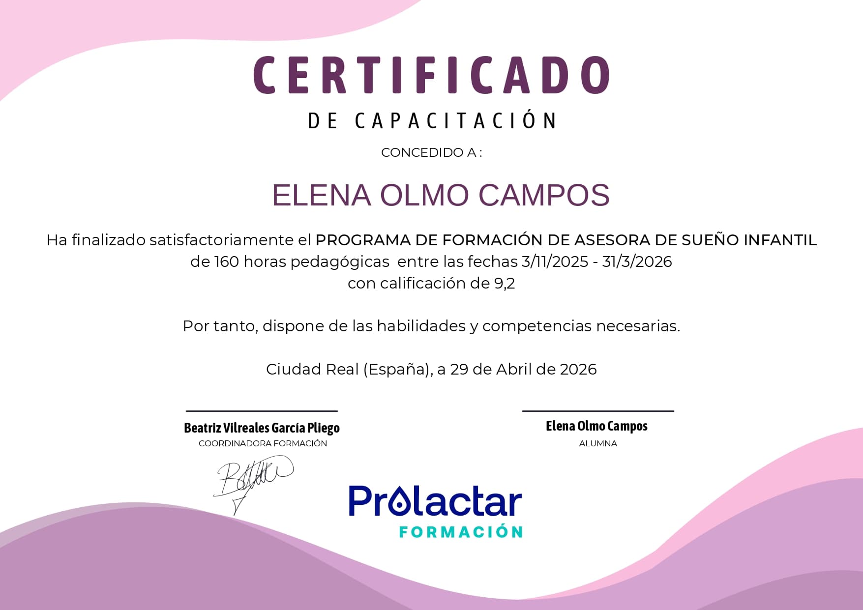 Certificación 3